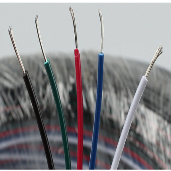 RGBW wire cable (5 Pin for 5 Channels RGBW LED strip)